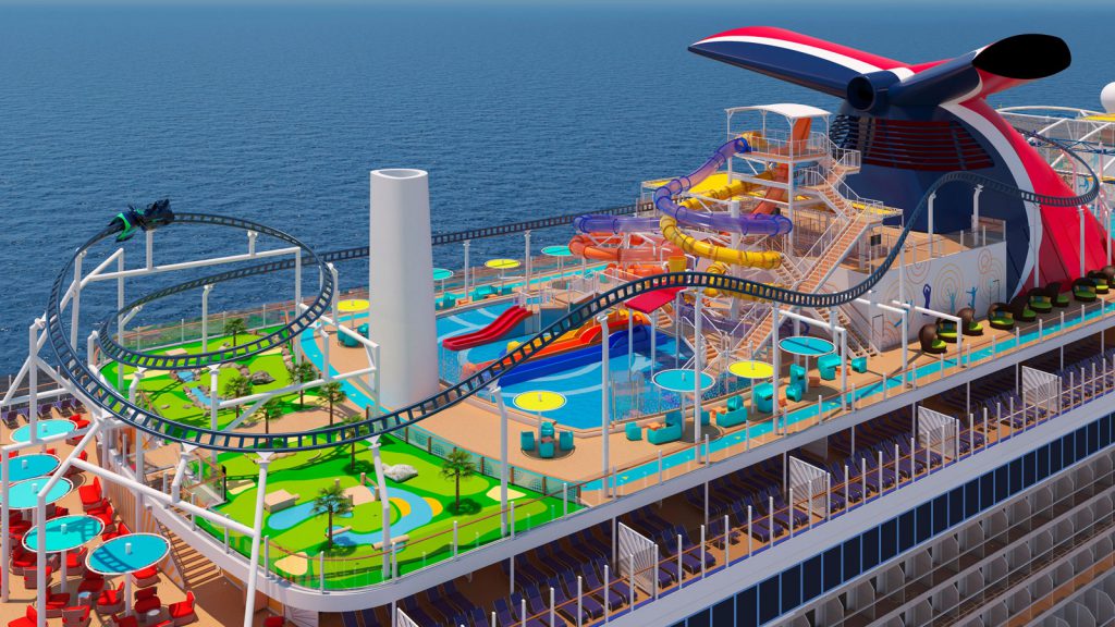 Carnival's Newest Ship 'Mardi Gras' Will Include First Roller Coaster ...